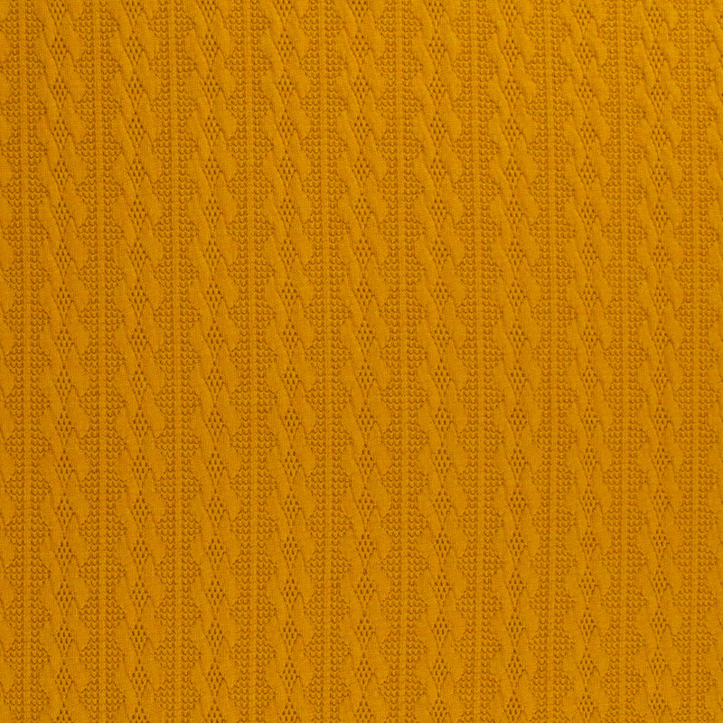 Tricot Torsadé - LYLA -016 - Ocre