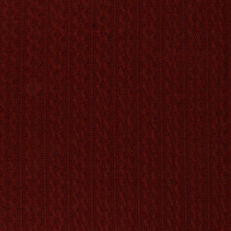 Cable Knit - LYLA - 022 - Burgundy