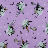 Soft Printed Knit - SLEEPOVER - 006 - Lilac