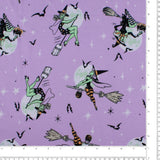 Soft Printed Knit - SLEEPOVER - 006 - Lilac