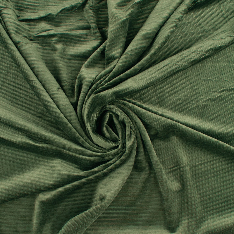 Tricot Velours Côtelé - JAMES - 004 - Vert