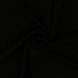 Evening Knit Fabric - GLOW - 007 - Black