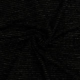 Evening Knit Fabric - GLOW - 010 - Black