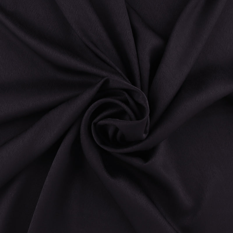 Satin Jacquard Extensible - LUNA - 002 - Prune