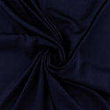 Satin Jacquard Extensible - LUNA - 005 - Marine