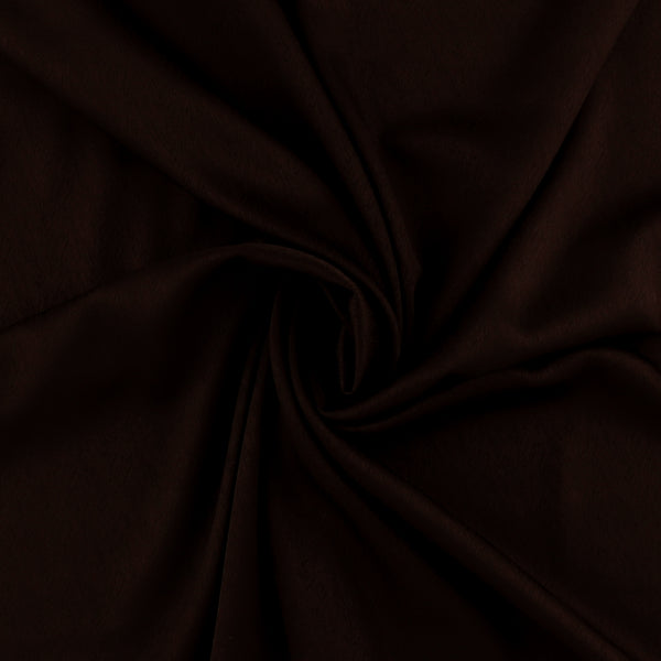 Satin Jacquard Extensible - LUNA - 006 - Chocolat