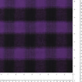 Brushed Cotton Plaid - NOAH - 001 - Purple