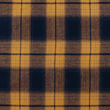 Tartan en Coton Brossé - NOAH - 002 - Marine