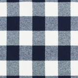 Tartan en Coton Brossé - NOAH - 010 - Marine