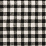 Brushed Cotton Plaid - NOAH - 011 - Black