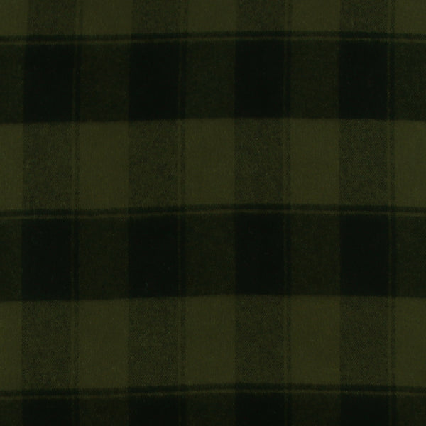 Brushed Cotton Plaid - NOAH - 014 - Khaki