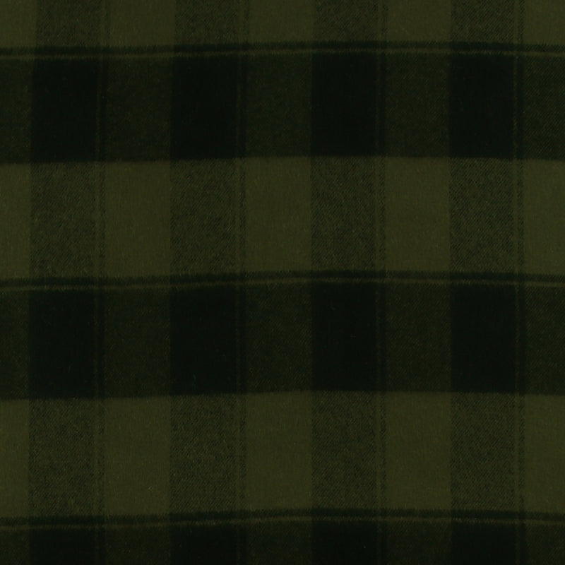 Brushed Cotton Plaid - NOAH - 014 - Khaki