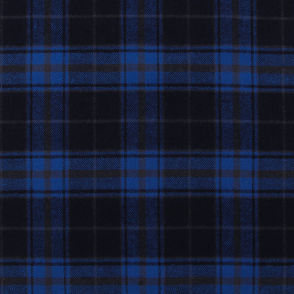 Brushed Cotton Plaid - NOAH - 015 - Blue