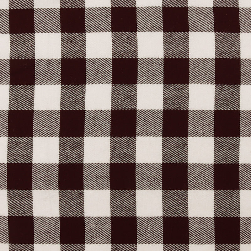 Tartan en Coton Brossé - NOAH - 018 - Bourgogne