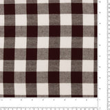 Tartan en Coton Brossé - NOAH - 018 - Bourgogne