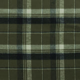 Tartan en Coton Brossé - NOAH - 019 - Sauge