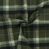 Tartan en Coton Brossé - NOAH - 019 - Sauge