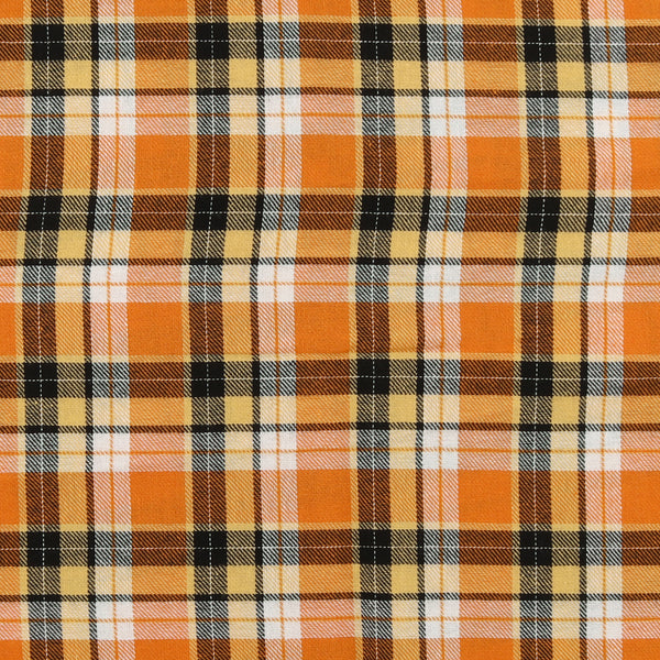 Brushed Cotton Plaid - NOAH - 022 - Yellow