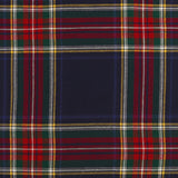 Tartan en Coton Brossé - NOAH - 023 - Marine