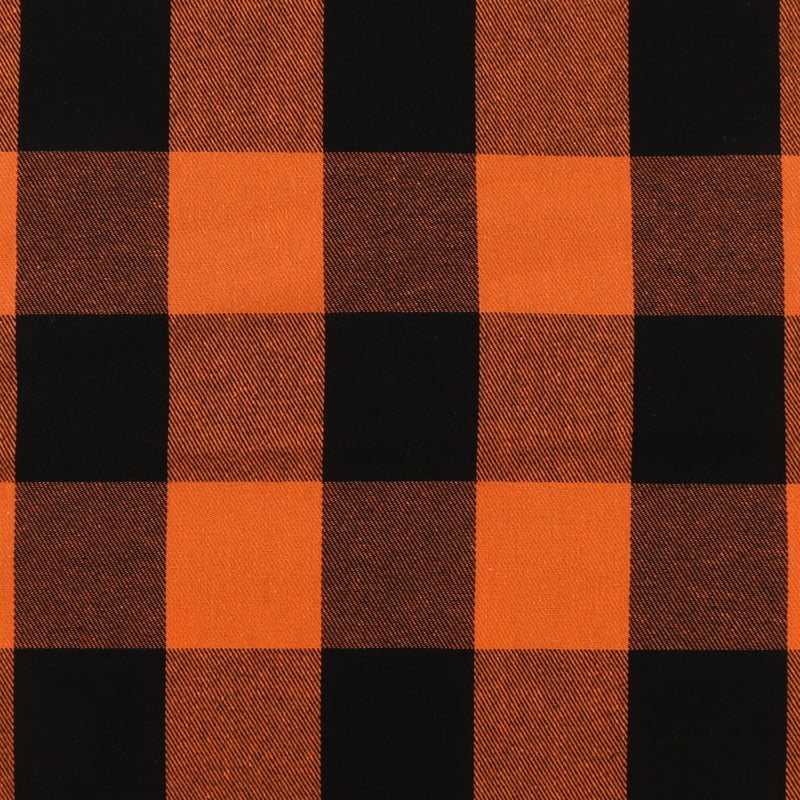 Brushed Cotton Plaid - NOAH - 024 - Orange