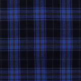 Tartan en Coton Brossé - NOAH - 029 - Bleu