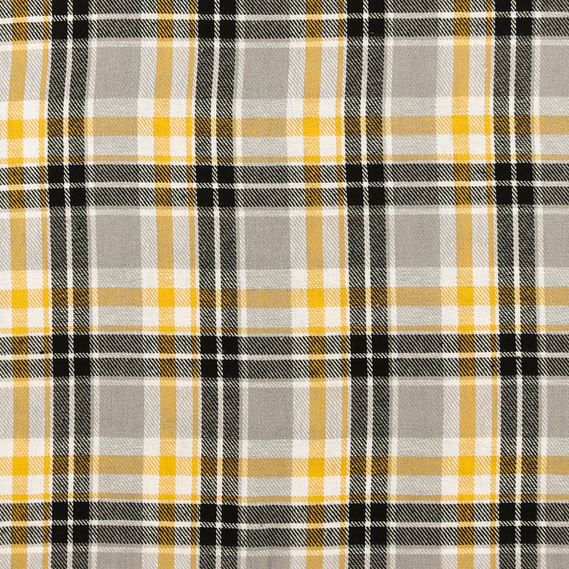 Brushed Cotton Plaid - NOAH - 036 - Yellow