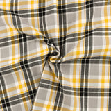 Brushed Cotton Plaid - NOAH - 036 - Yellow