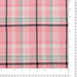 Brushed Cotton Plaid - NOAH - 038 - Pink