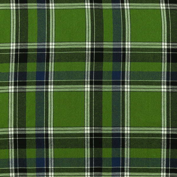 Brushed Cotton Plaid - NOAH - 041 - Green