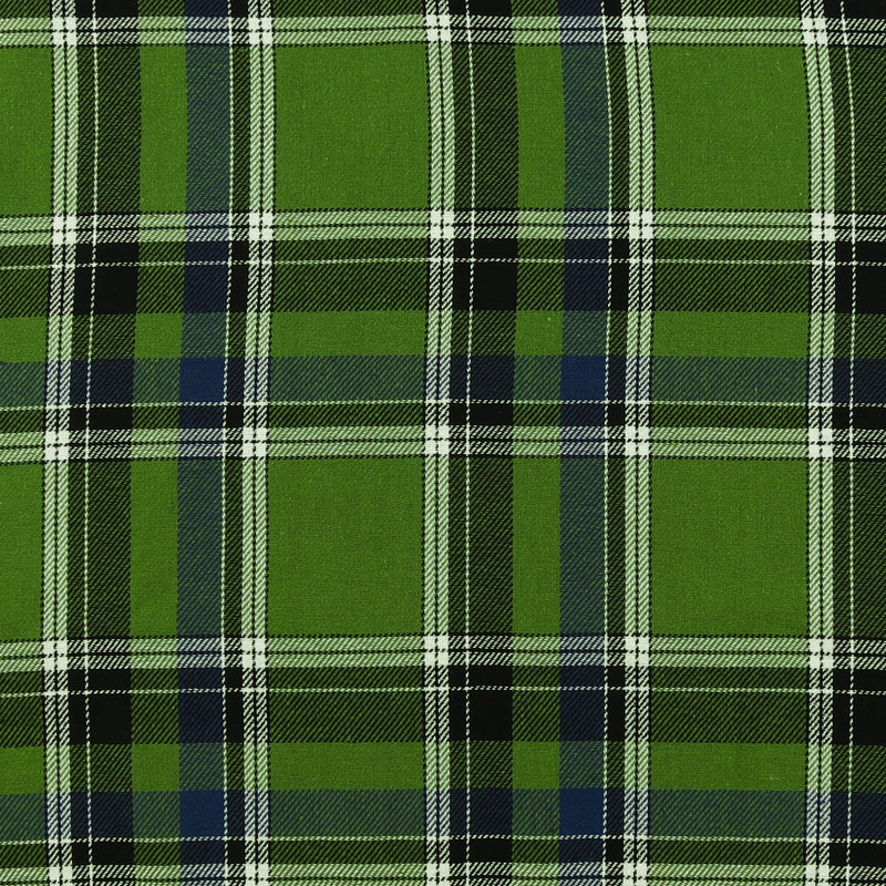 Brushed Cotton Plaid - NOAH - 041 - Green