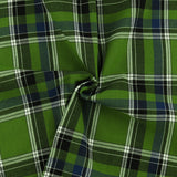 Brushed Cotton Plaid - NOAH - 041 - Green