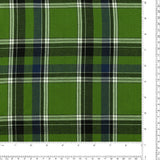 Brushed Cotton Plaid - NOAH - 041 - Green