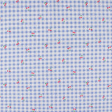 Flanellette Grande Largeur Imprimée - &lt;BUNNY&gt; - 016 - Bleu Pâle