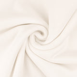 Chenille Bonded to Fleece - SNUGGLY  - 003 - White