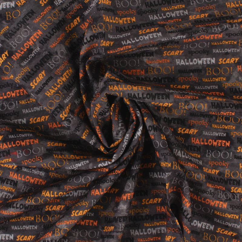 Windham Fabrics - Printed Cotton - FULL MOON - 001 - Charcoal