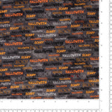 Windham Fabrics - Printed Cotton - FULL MOON - 001 - Charcoal