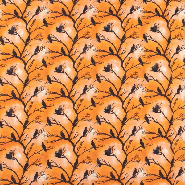 Windham Fabrics - Printed Cotton - FULL MOON - 002 - Pumpkin