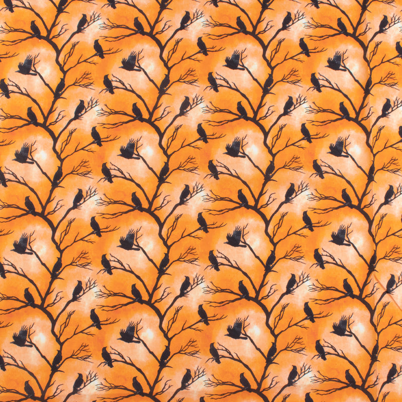 Windham Fabrics - Printed Cotton - FULL MOON - 002 - Pumpkin