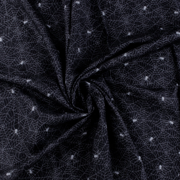 Windham Fabrics - Printed Cotton - FULL MOON - 003 - Black