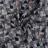 Windham Fabrics - Printed Cotton - FULL MOON - 004 - Grey