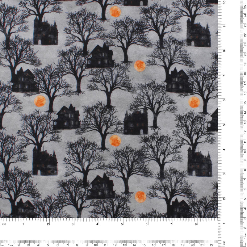 Windham Fabrics - Printed Cotton - FULL MOON - 004 - Grey