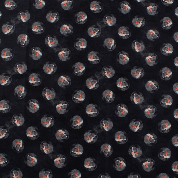 Windham Fabrics - Printed Cotton - FULL MOON - 006 - Black