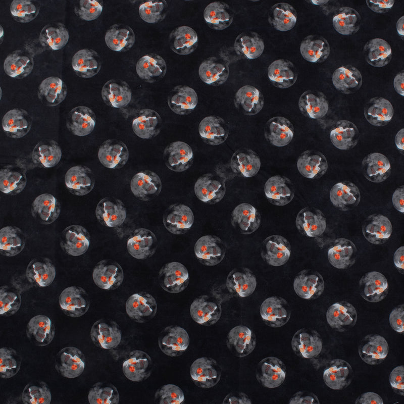 Windham Fabrics - Coton imprimé - &lt;FULL MOON&gt; - 006 - Noir