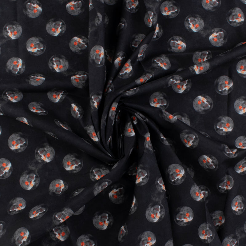 Windham Fabrics - Coton imprimé - &lt;FULL MOON&gt; - 006 - Noir