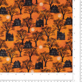 Windham Fabrics - Printed Cotton - FULL MOON - 007 - Pumpkin