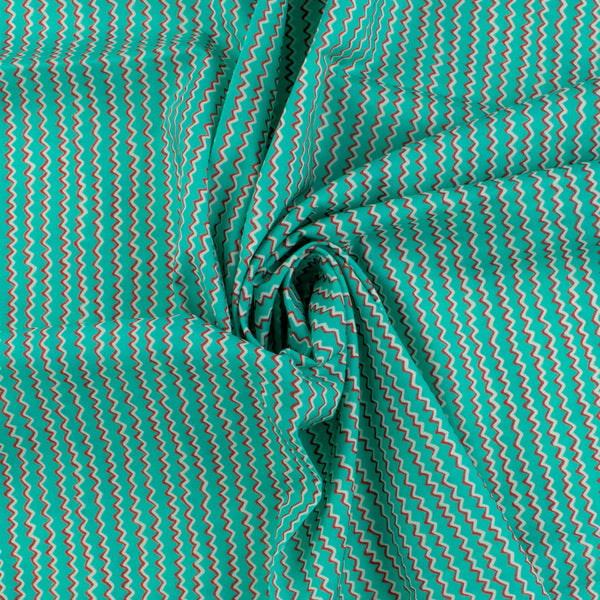 Windham Fabrics - Printed Cotton - A VERY TERRI CHRISTMAS - 003 - Turquoise