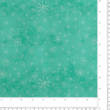 Windham Fabrics - Printed Cotton - A VERY TERRI CHRISTMAS - 007 - Turquoise