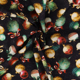 Windham Fabrics - Printed Cotton - HOLIDAY SPLENDOR - 002 - Black