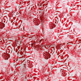 Blank - Printed Cotton - HOLIDAY STYLE - 001 - Red