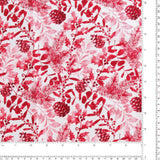 Blank - Printed Cotton - HOLIDAY STYLE - 001 - Red